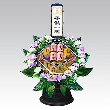 朝霞市葬儀社 アトラスが案内する供花（国産缶詰籠、税込16,500円）